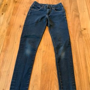 DeLia's high waisted jeans super soft